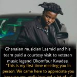 Lasmid Pays Emotional Visit To Okomfour Kwadee, Says “You Inspired A Lot Of Us”