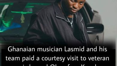 Lasmid Pays Emotional Visit To Okomfour Kwadee, Says “You Inspired A Lot Of Us”