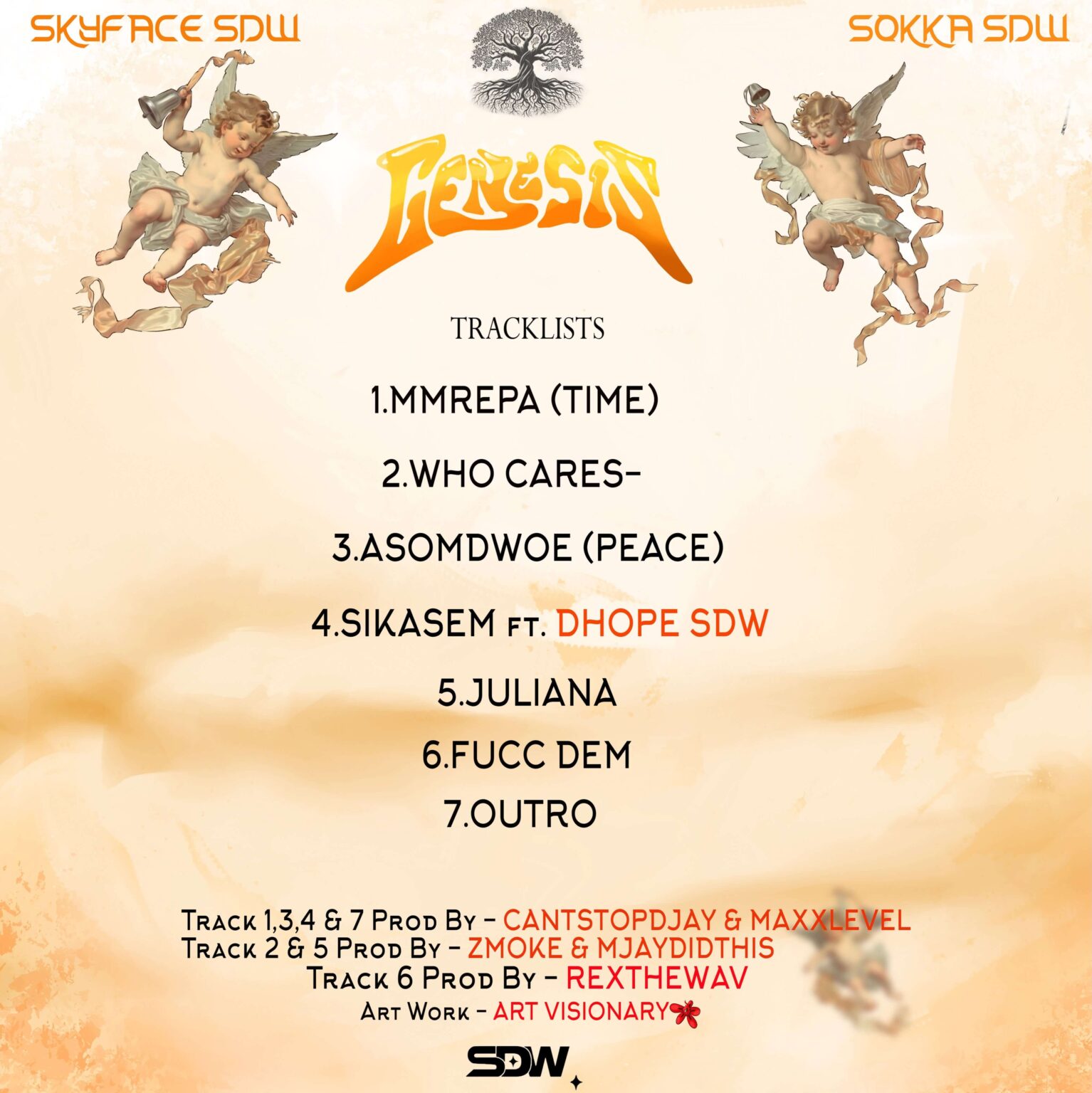 SKYFACE SDW & SOKKA SDW – GENESIS (Full EP)