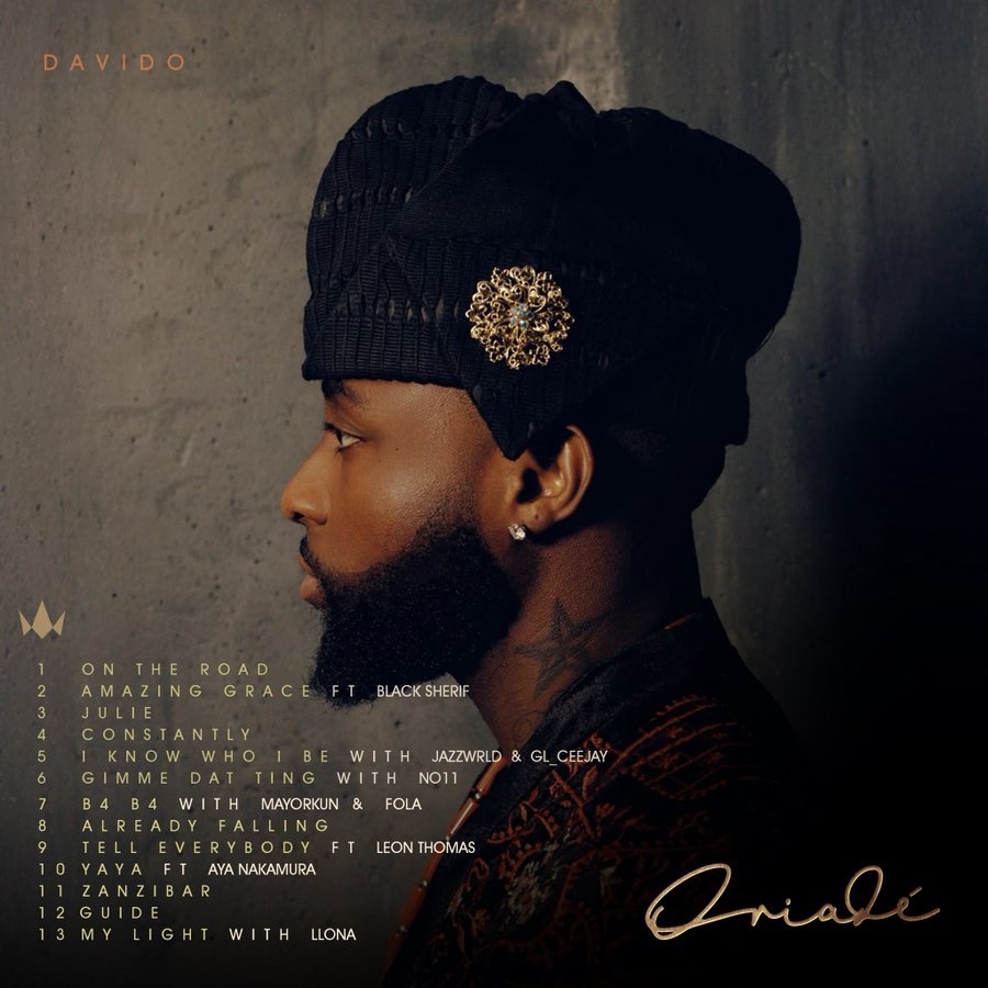 Davido – Amazing Grace Ft Black Sherif