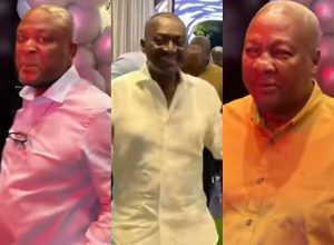 President Mahama joins elder brother Peter to celebrate 70th birthday