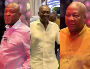President Mahama joins elder brother Peter to celebrate 70th birthday