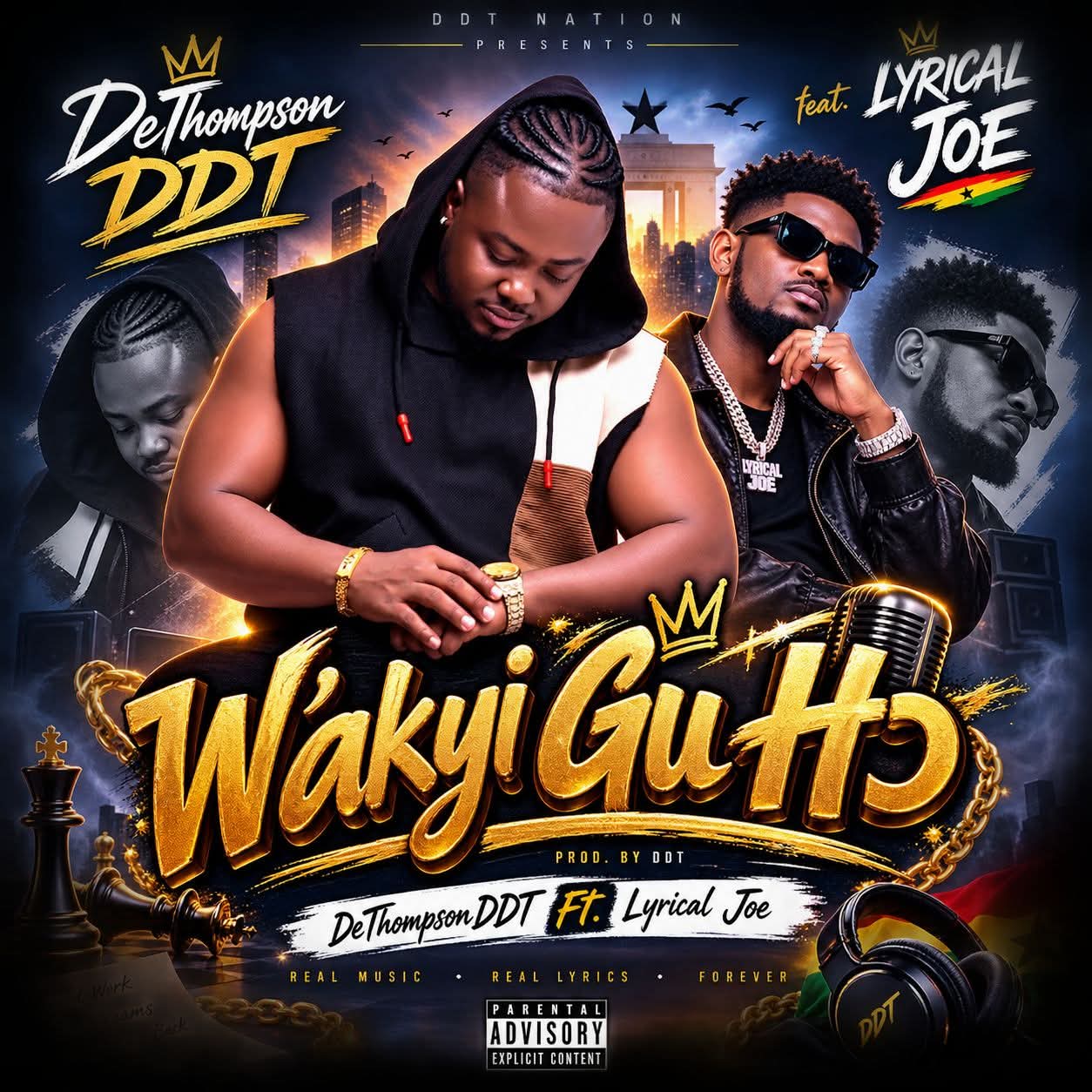 DeThompsonDDT – W'akyi Gu Hɔ ft. Lyrical Joe