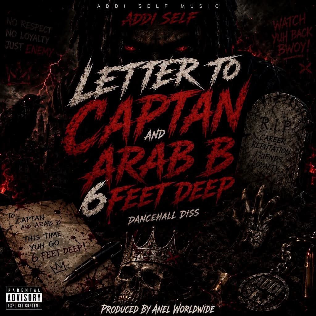 Addi Self – Letter To Captan and ARA-B (6 FEET DEEP)