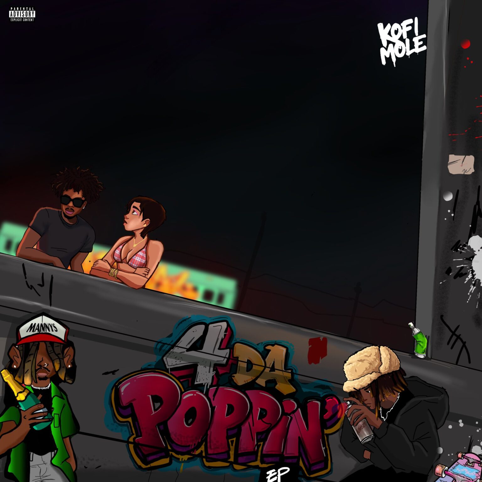 Kofi Mole – 4 Da Poppin EP (Full Album)